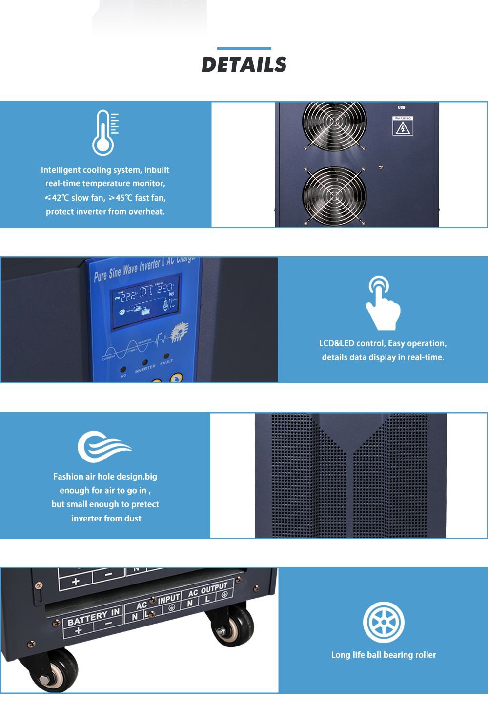 1 phase solar inverter